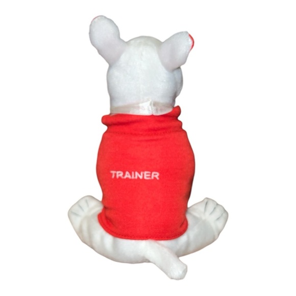 Target Bullseye Plush Dog Collectible TRAINER TELL SHOW DO REVIEW Medal 6" 2008 - Picture 3 of 7